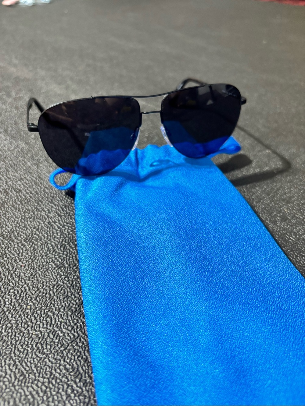 Adidas Black Aviator Sunglasses